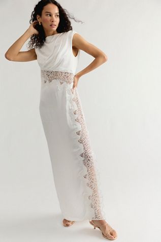 Shona Joy Eniko Lace Maxi Dress