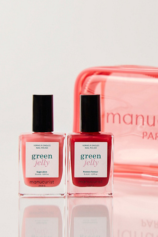 Manucurist Sweetscapes Green Jelly Nail Kit at Free People in Pink