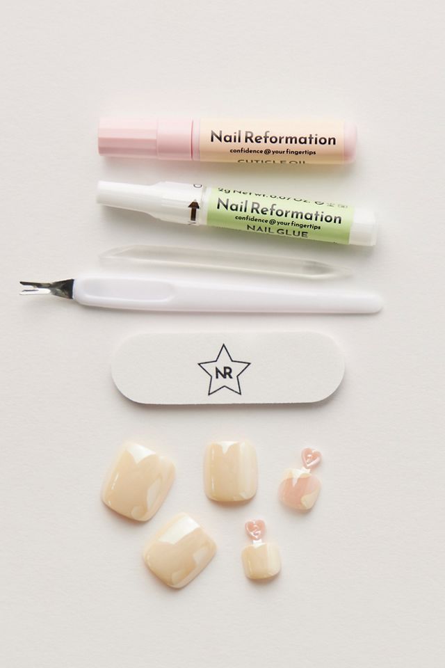 Nail Reformation Press-On Pedicure Kit #1