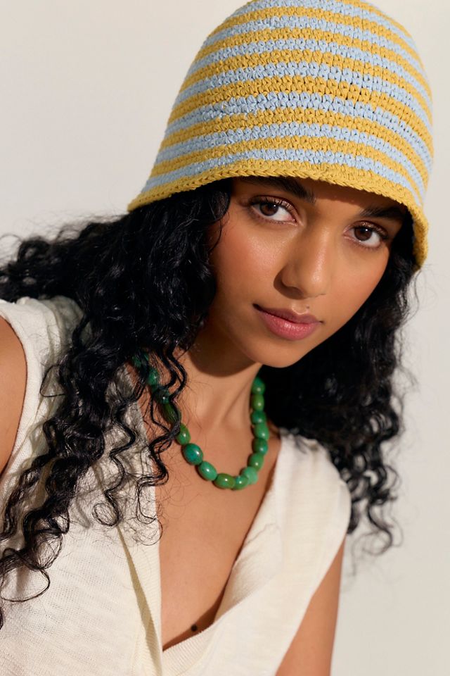 Chapeau de Marin Rayé au Crochet #4
