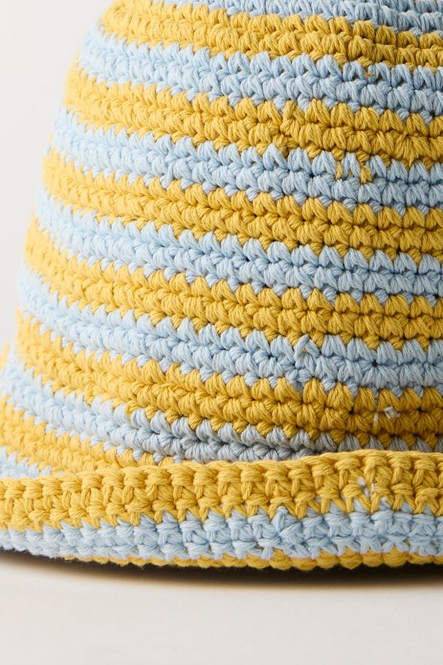 Chapeau de Marin Rayé au Crochet #3