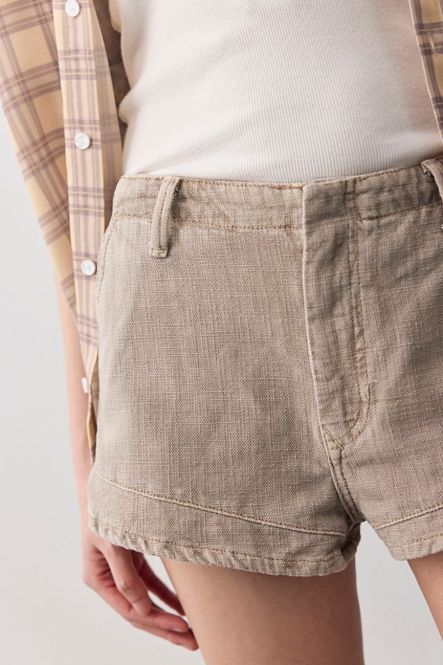 We The Free West Side Denim Micro Chino Shorts #3