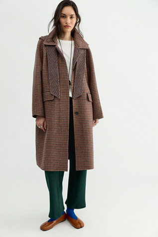 Le Mont Saint Michel Merry Houndstooth Coat