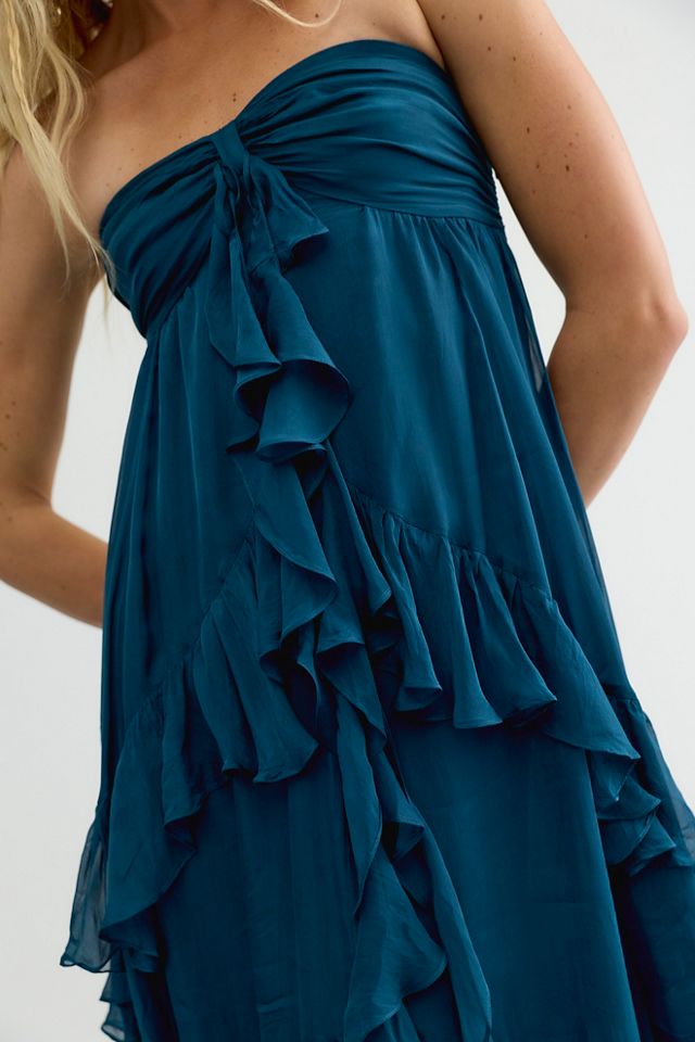 Rococo Sand Annie Strapless Ruffle Maxi Dress #2