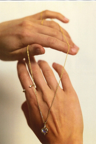 Lazar Nile Amulet Mini Pendant Necklace