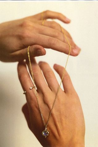 Lazar Nile Amulet Mini Pendant Necklace