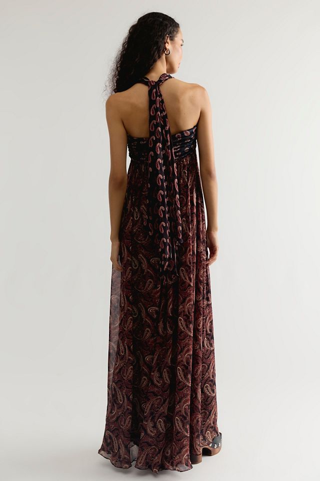 Rococo Sand Freya Ruched Drape Maxi Dress #1