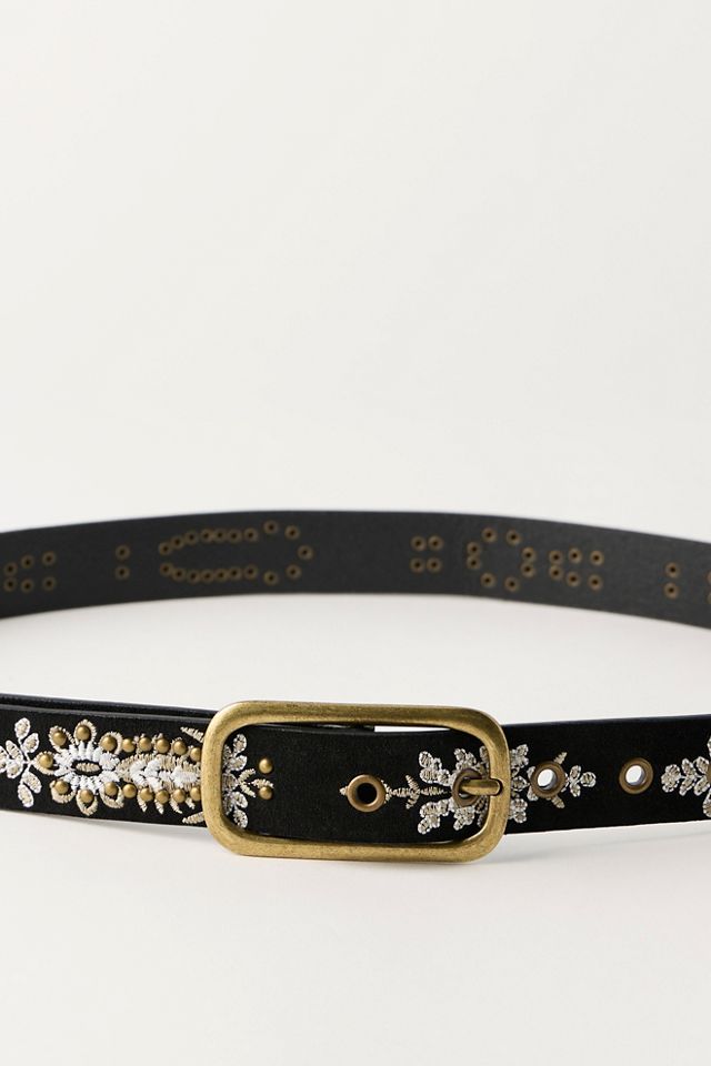 Blossom Suede Belt #3