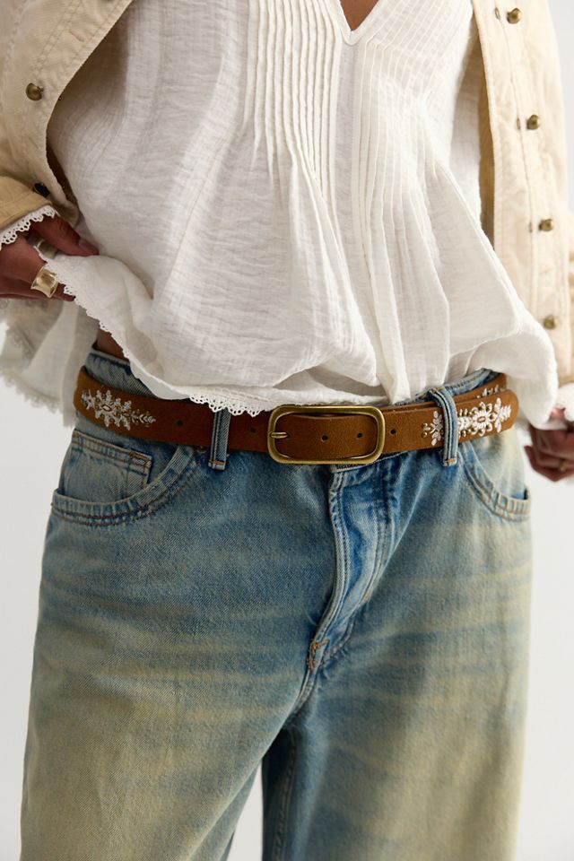 Blossom Suede Belt #2