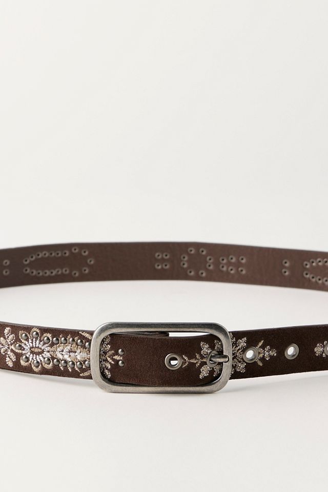 Blossom Suede Belt #1