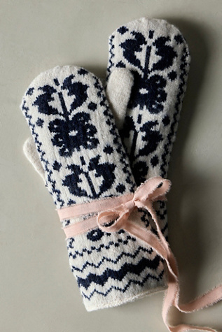 Folk Mittens by Free People