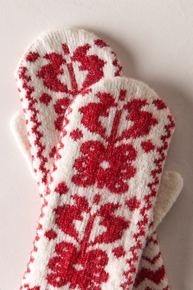 Folk Mittens #1