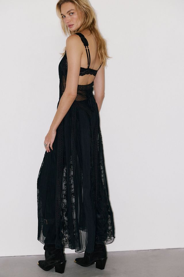 Hard To Get Maxi Slip Dress #1