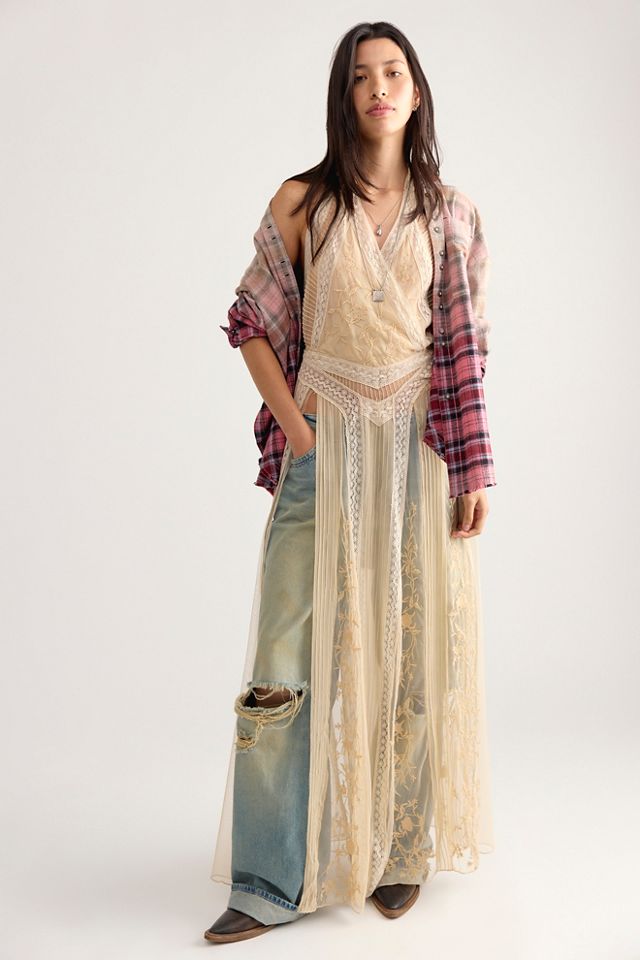 Hard To Get Maxi Slip Dress #1
