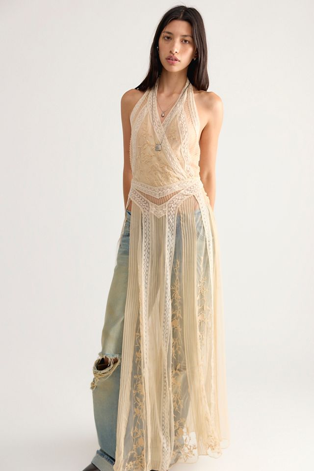Hard To Get Maxi Slip Dress #3