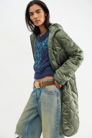 T.W.I.N. Light Hooded Puffer Coat