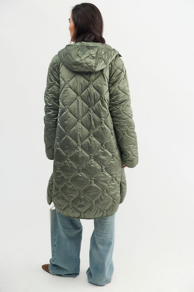T.W.I.N. Light Hooded Puffer Coat #1