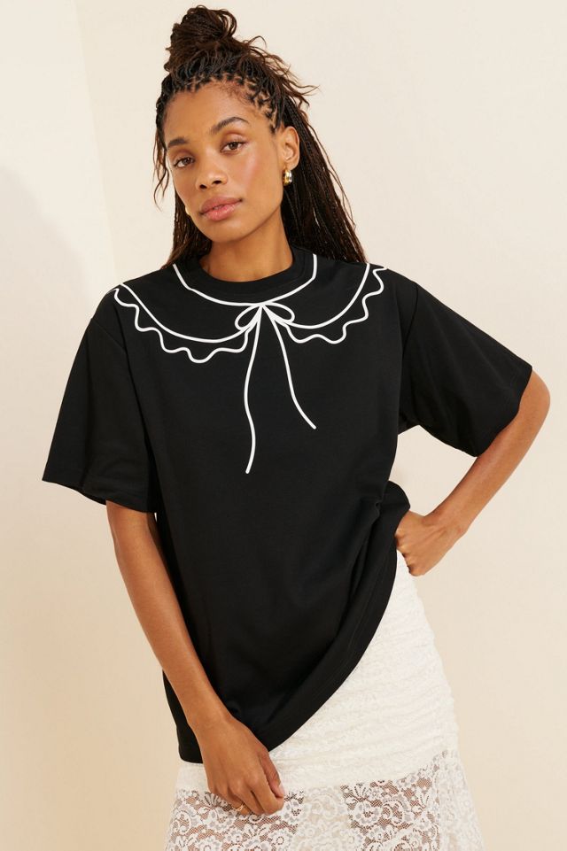 NYデザイナー チョーカー&amp;フリル きらきら糸シルクシャツ Women's Boho Silver Crop Tops | 12th Tribe
