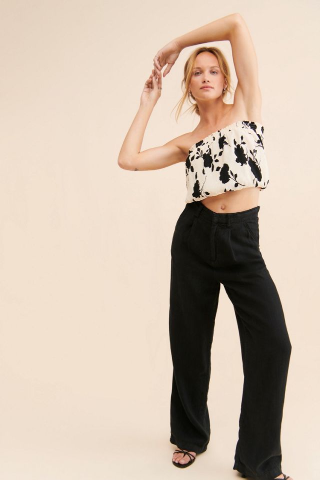Muche et Muchette Sakura Printed Strapless Top #2