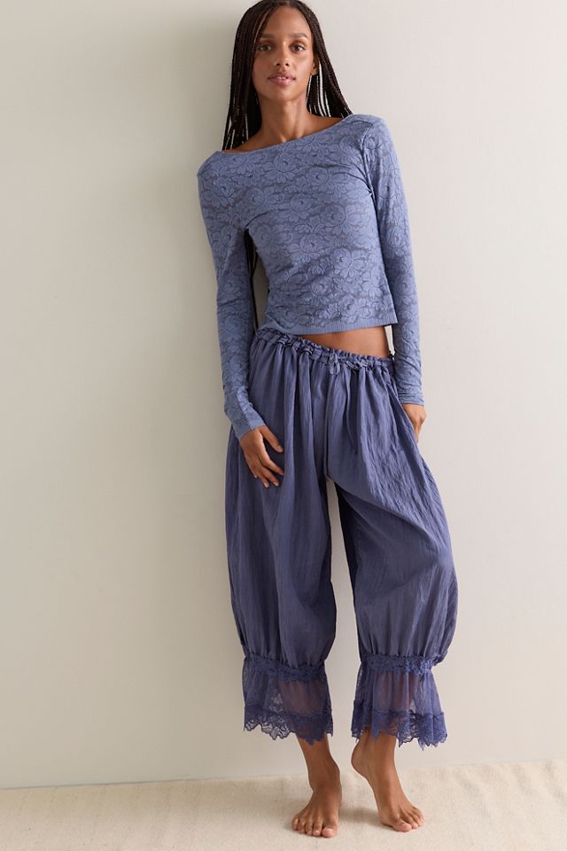 Smooth Talking Lace Long Sleeve Top #2