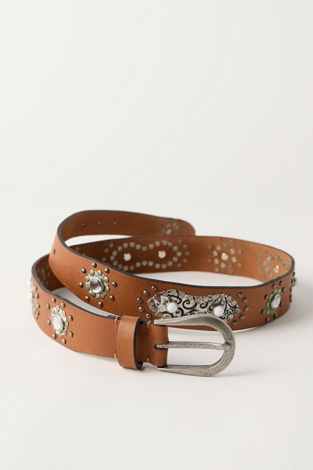 Rainbow Mountain Stud Belt #1