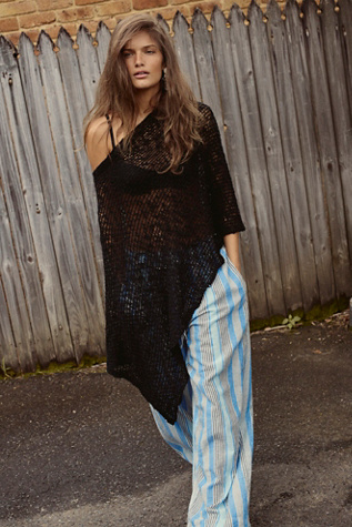 Jade Knit Poncho