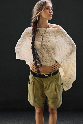 Jade Knit Poncho
