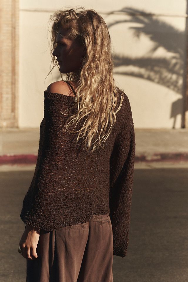 Jade Knit Poncho #1