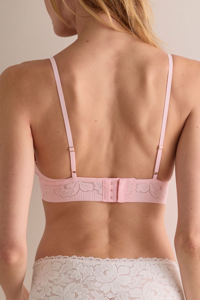 Smooth Talking Lace Triangle Bralette #4