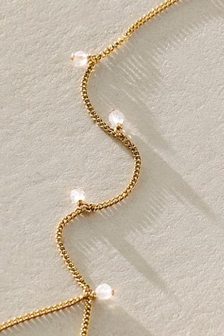Женские украшения Kozakh Moonstone Handchain, цвет: Золотой — фото 2