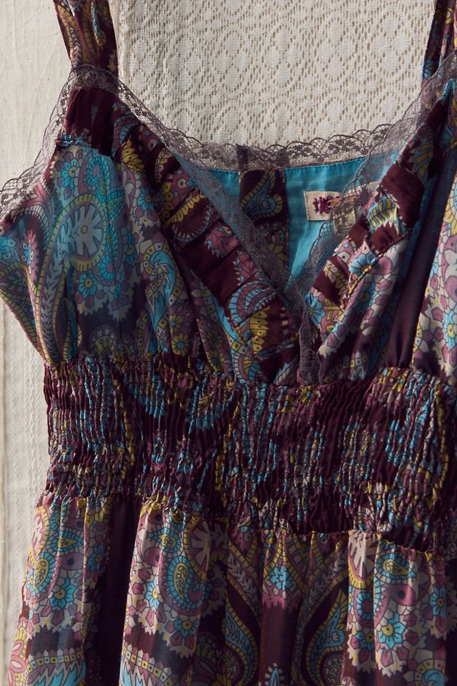 FP MART: Vintage: The Originals Silk Blend Paisley Dress #1