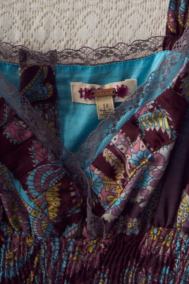FP MART: Vintage: The Originals Silk Blend Paisley Dress #3