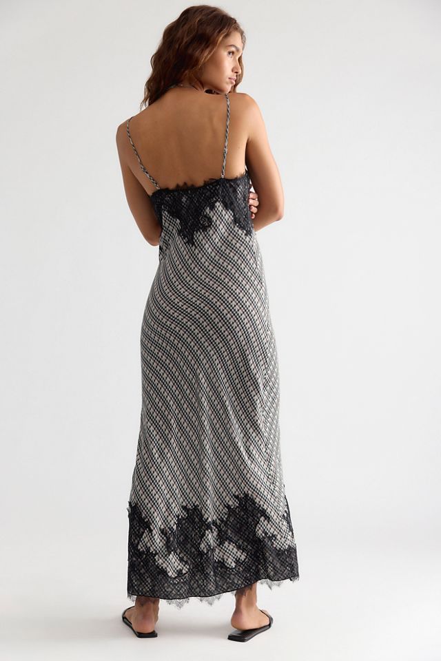Check Me Out Column Slip Dress #3