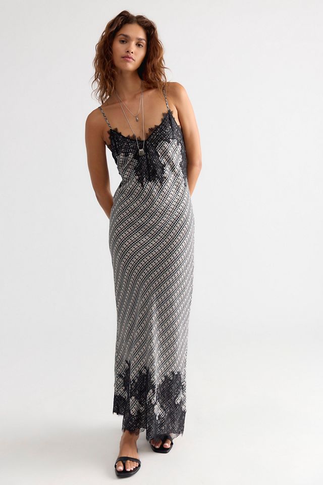 Check Me Out Column Slip Dress #5