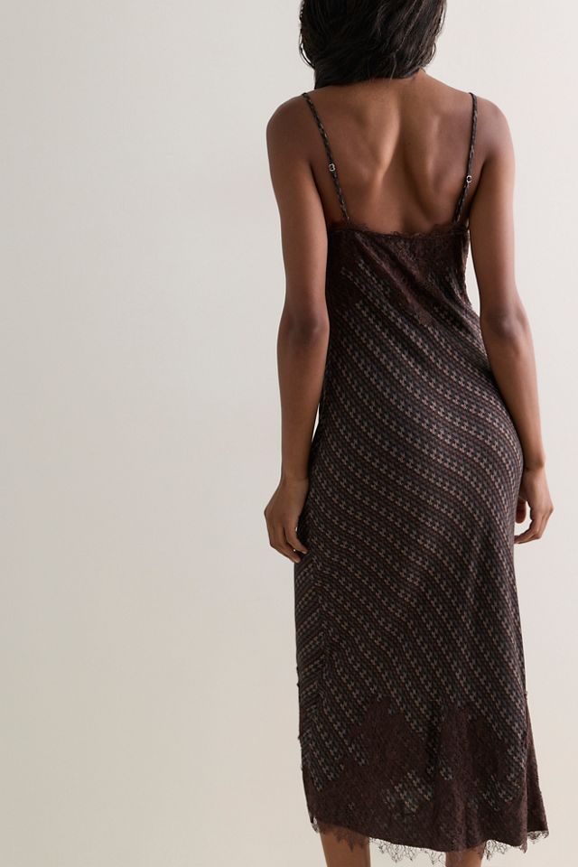 Check Me Out Column Slip Dress #1
