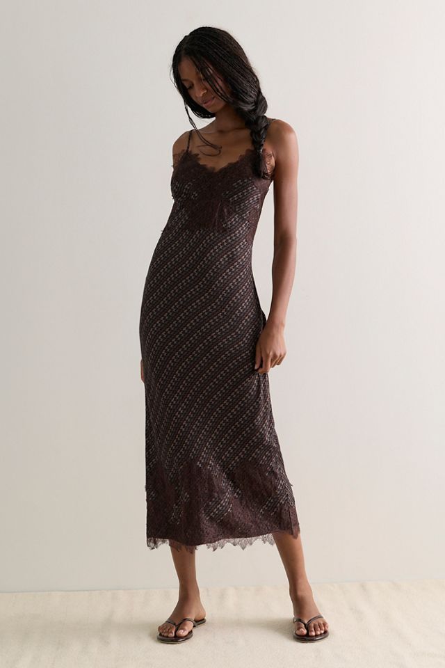 Check Me Out Column Slip Dress #2