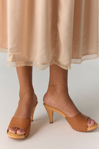 Candie’s Emiliana Clogs by Candie's at Free People in Brown, Size: US 10
