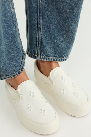 Vans Pearl Stackform Slip-Ons