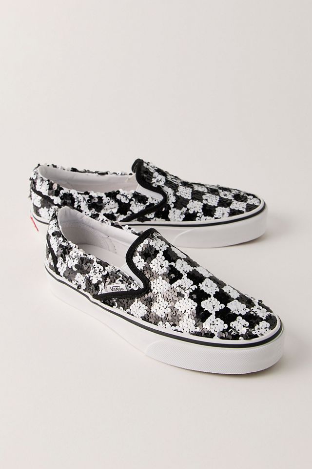 Vans Classic Glitter Slip-Ons #1