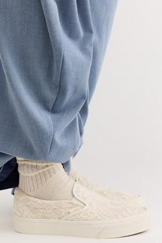 Vans Classic Lace Slip-Ons by Free People