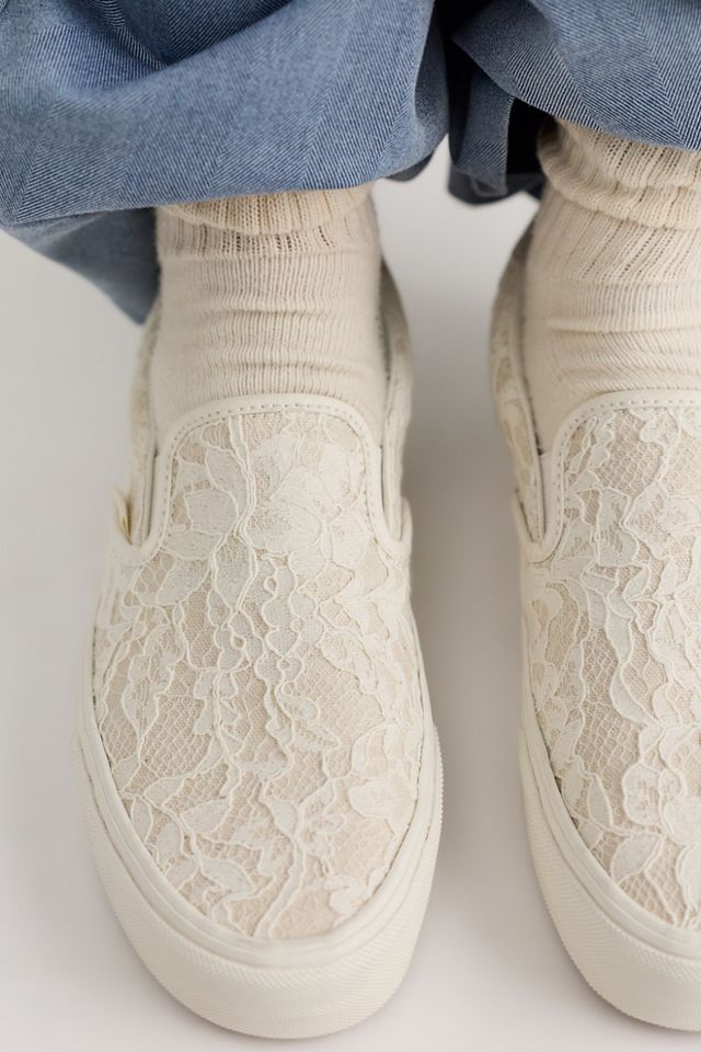 Vans Classic Lace Slip-Ons #1