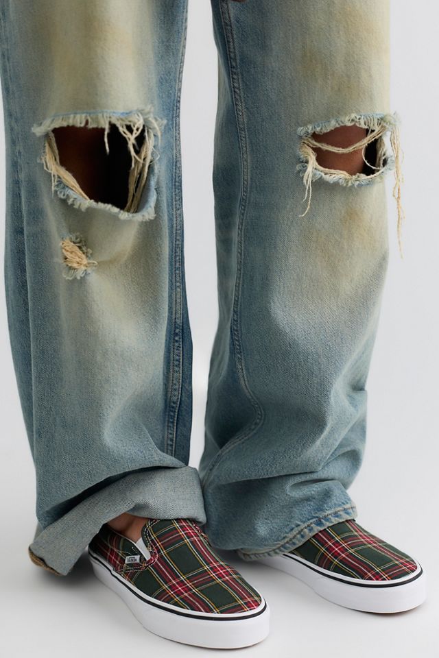 Vans Classic Tartan Slip-Ons #1