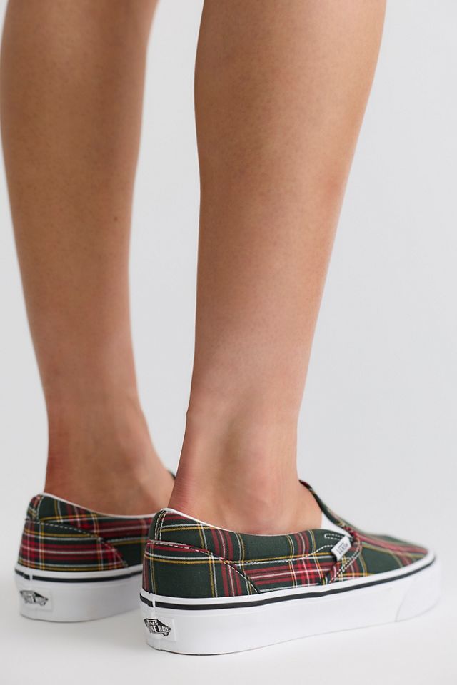 Vans Classic Tartan Slip-Ons #4