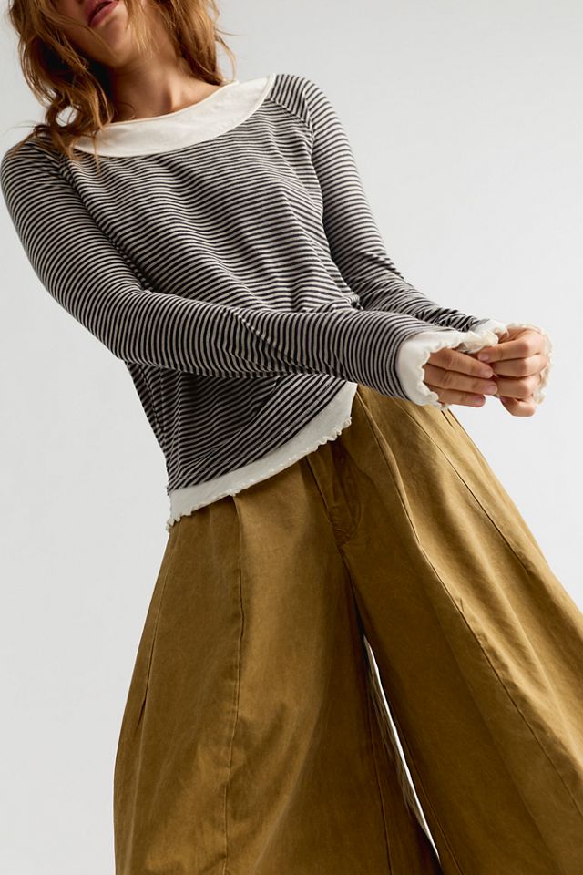 We The Free Two's A Charm Stripe Long Sleeve Top #1