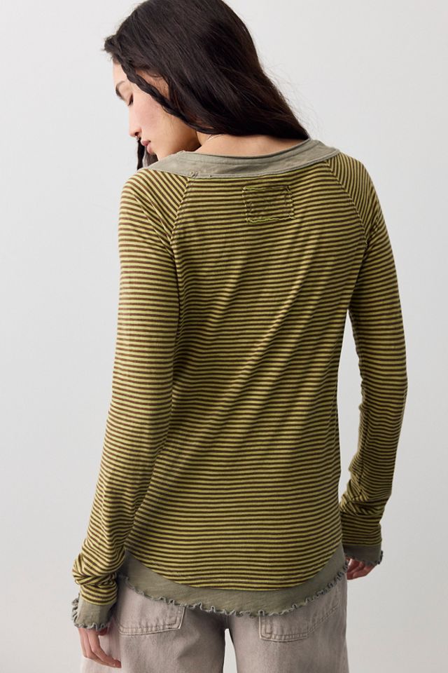 We The Free Two's A Charm Stripe Long Sleeve Top #2