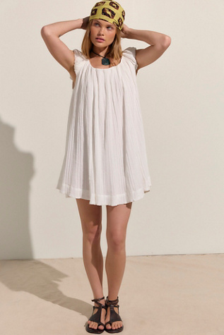 Jane Mini Dress by free-est at Free People in White, Size: XS