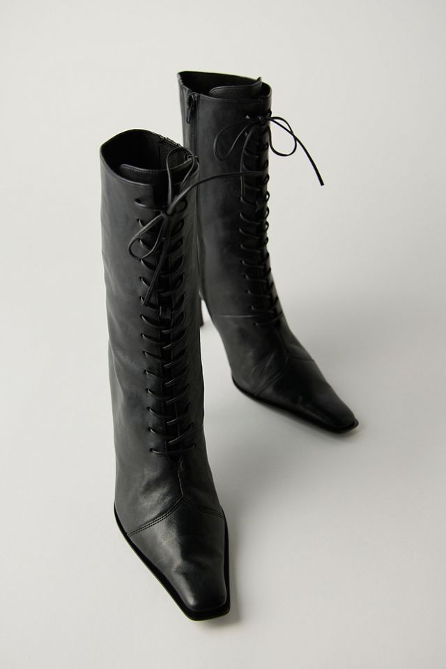 Sweet Talker Lace-Up Boots #4
