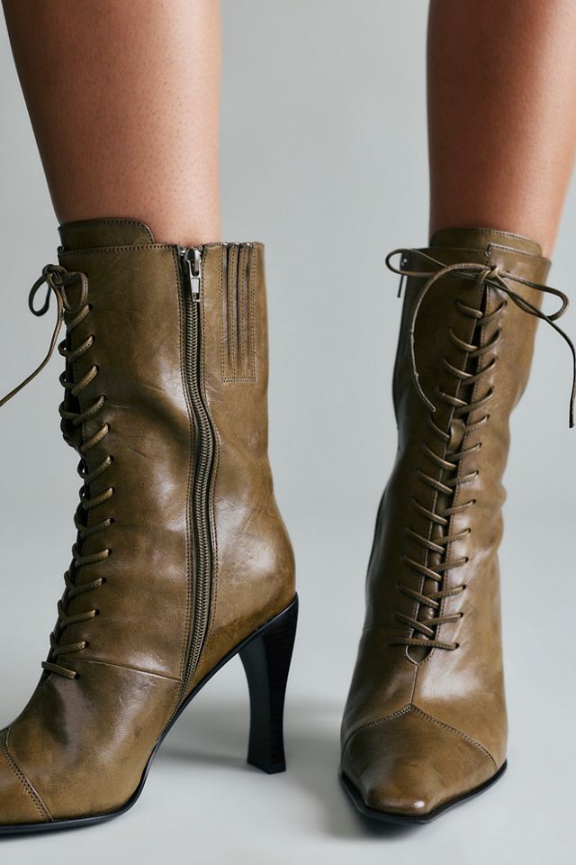 Sweet Talker Lace-Up Boots #2
