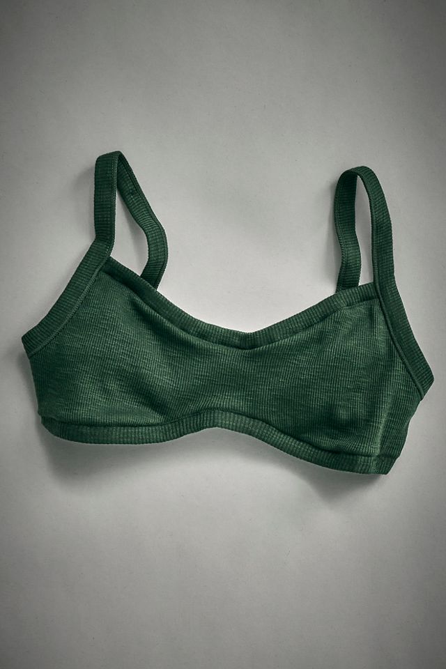 Throw On Ribbed Bralette #3