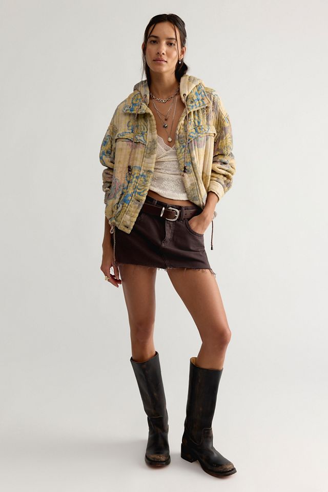 We The Free Flora Quilted Bomber Jacket #3